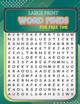 Large Print Word-Finds For Free Time