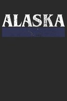 Notebook: Alaska Gift Dot Grid 6x9 120 Pages