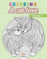 Coloring A cat love - Volume 1