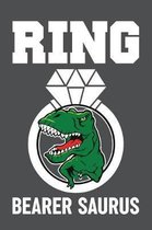 Ring Bearer Saurus: Lined Journal Notebook