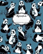 My Cute Panda Composition Notebook - Journal: Cute Composition Notebook - Journal With Pandas - Wide Ruled Lined Paper - Home - for School - College -