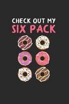 6 Pack Donut Abs Notebook