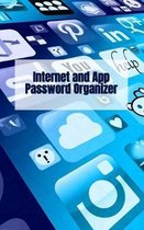 Internet and App Password Organizer: Large Print Compact Username and Password Log Book