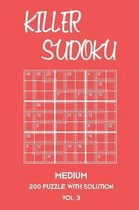 Killer Sudoku Medium 200 Puzzle With Solution Vol 3
