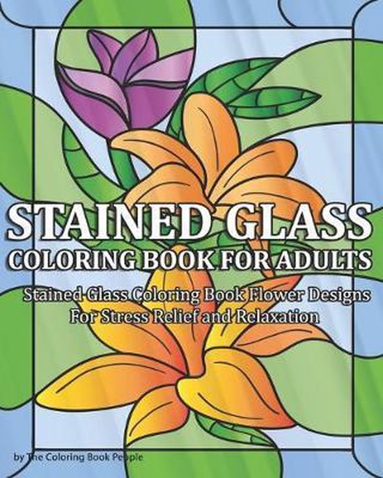 Stained Glass Coloring Books Stained Glass Coloring Book for Adults