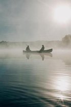 Fishing on a Misty Morning Journal: 150 Page Lined Notebook/Diary