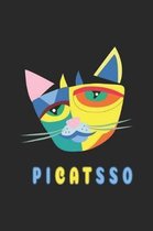 Picatsso: Street Art Notebook Artist Painter Journal for Art, Coloring, design ideas, Colleagues, Co-Workers, sketches ideas and