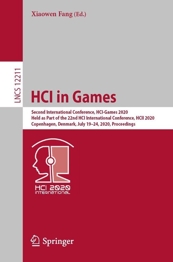 Springer Nature Proceedings Computer Science - HCI in Games - cover