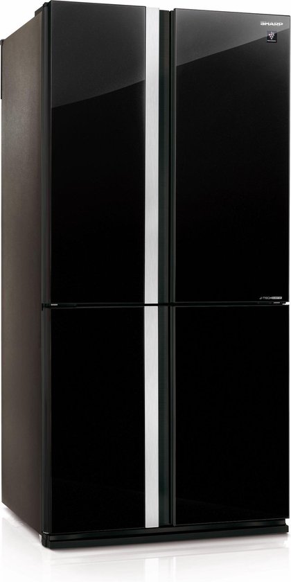 steno Algemeen dinsdag Sharp SJGX820PBK Amerikaanse koelkast | bol