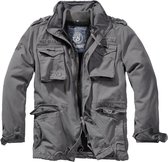 Heren - Mannen - Outdoor - Stevige Kwaliteit - Zware materialen - Outdoor - Urban - Streetwear - Tactical - Jas - Jacket - M-65 - Giant - Winter - Jacket charcoal