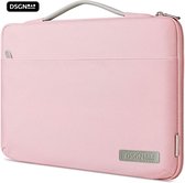DSGN FOAM - Laptophoes 14 inch - Laptoptas - Notebook - Chromebook - Laptop Sleeve Hoes Case - Handvat - Waterdicht - Extra Vak - Roze