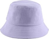 Bucket Hat Unisex - Zonnehoedje Vissershoed - Lila Paars