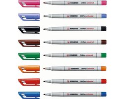STABILO OHPen - Non-permanent - Fine 0,7 mm - Rood - per stuk