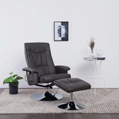 Elektrische Massage Fauteuil met voetenbankje (Incl LW anti kras viltjes) - Loungestoel - Lounge stoel - Relax stoel - Chill stoel - Lounge Bankje - Lounge Fauteil