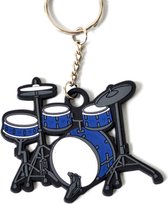 Akyol - Drumstel Sleutelhanger - Drumstel voor kinderen - Drummen - Drum cadeau - Trommel - Instrument - Muziek accessoires