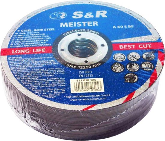 Rimpels Elk jaar Afdaling Haakse Slijper Schijven Slijptool Vervangen 125mm Metaal Rvs Inox Angle  Grinder Discs | bol.com