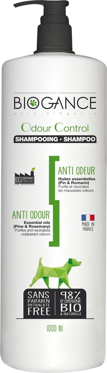 Biogance hond anti-geur shampoo 1l