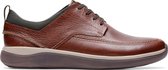 Clarks - Heren schoenen - Garratt Street - G - mahogany leather - maat 7