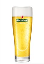 6x Heineken Ellipse Bierglas - 250ml - Bierglazen Vaatwasserbestendig