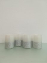 LED - kaarsen - 4 stuks - wit