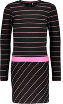 B. Nosy Meisjes Jurk - YDS Sparkling Stripe - Maat 104