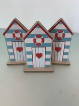 decoratieve houten huizen