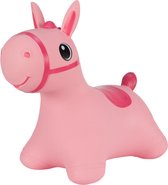 Hoppimals Rubberen Springdier Roze Paardje - een enorm en uniek springplezier