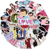 Harry Styles stickers - Mix 50 stuks - voor laptop, telefoon, muur, deur etc.