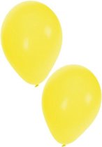 Gele ballonnen 50 stuks | Ballonnen geel voor lucht en helium