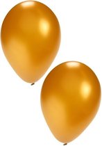 Gouden ballonnen 10 stuks | Ballonnen goud voor lucht en helium