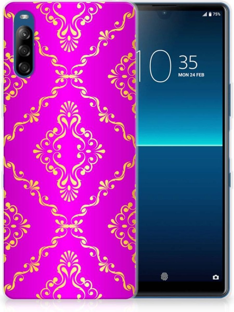 Siliconen Hoesje Sony Xperia L4 Barok Roze