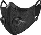 Sportmasker - mondkapje incl. filter en uitademventielen