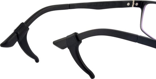 Fako Bijoux - Anti-slip Oorhaakjes - Brilhaakjes - Siliconen - Blauw - 1 Paar