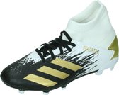 Adidas predator 20.3 fg junior in de kleur wit/goud.