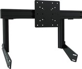 TR8020 Black Cockpit-Mounted Single Monitor Stand with VESA Mount – 800mm Monitor Profile