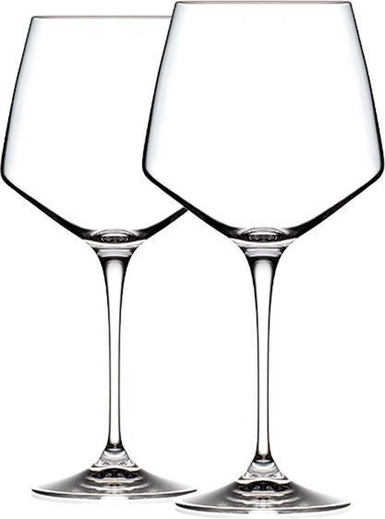 Masterpro Rode Wijnglazen 720ml - Onbreekbaar-Kristalhelder glas - 2 stuks  | bol