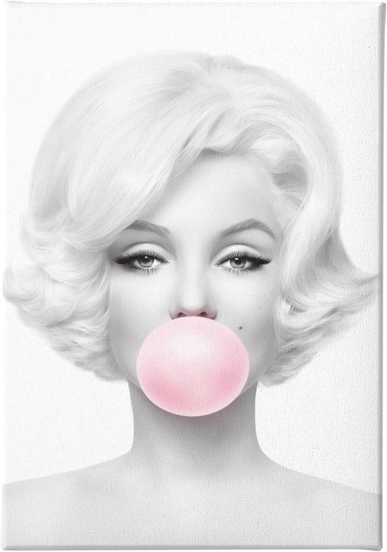 te binden Uitgaand Diagnostiseren Marilyn Monroe Canvas Schilderij | bol.com