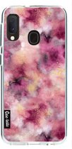 Casetastic Samsung Galaxy A20e (2019) Hoesje - Softcover Hoesje met Design - Smokey Pink Marble Print