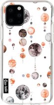 Casetastic Apple iPhone 11 Pro Hoesje - Softcover Hoesje met Design - Moon Phases Print