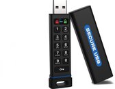 SecureUSB KP 128GB - PIN code authentication - FIPS 140-2 Level 3 validated