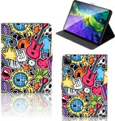 Tablet Book Cover iPad Pro 11 (2020) Cover met Standaard Punk Rock