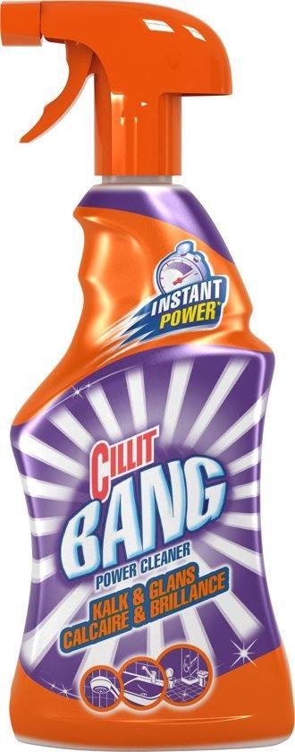 Cillit Bang Power Cleaner - Spray nettoyant cuisine - Nettoyant cuisine - 6  pièces 