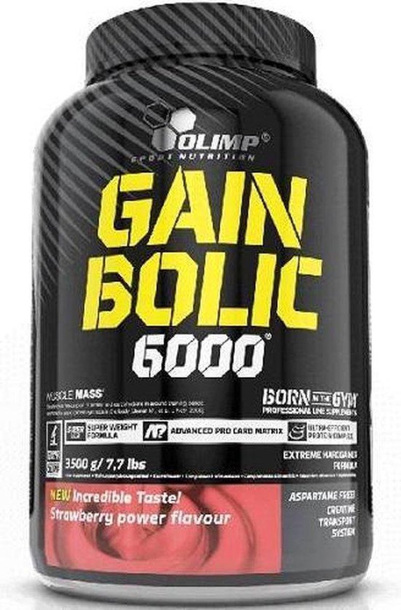 Goedkoopste Gain Bolic 6000 3500gr Vanille