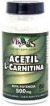 V.byotic Acetil- L- Carnitina Carnipure 500 Mg 60 Caps