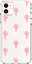 HappyCase Apple iPhone 11 Hoesje Flexibel TPU Ijsjes Print