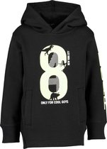 Blue Seven - boys knitted sweatshirt, - BLACK - Mannen - Maat 98