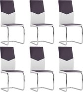 Eetkamerstoelen set 6 stuks  (Incl LW anti kras viltjes) - Eetkamer stoelen - Extra stoelen voor huiskamer - Dineerstoelen – Tafelstoelen