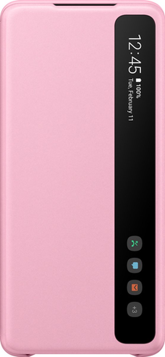 Samsung - Clear View Hoesje - Galaxy S20 Plus - Roze