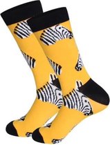 Fun sokken met Zebra's (31057)