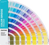 Afbeelding van Pantone Color Bridge Guide Uncoated kleurwaaier - bevat de PMS CMYK HEX en RGB waarden